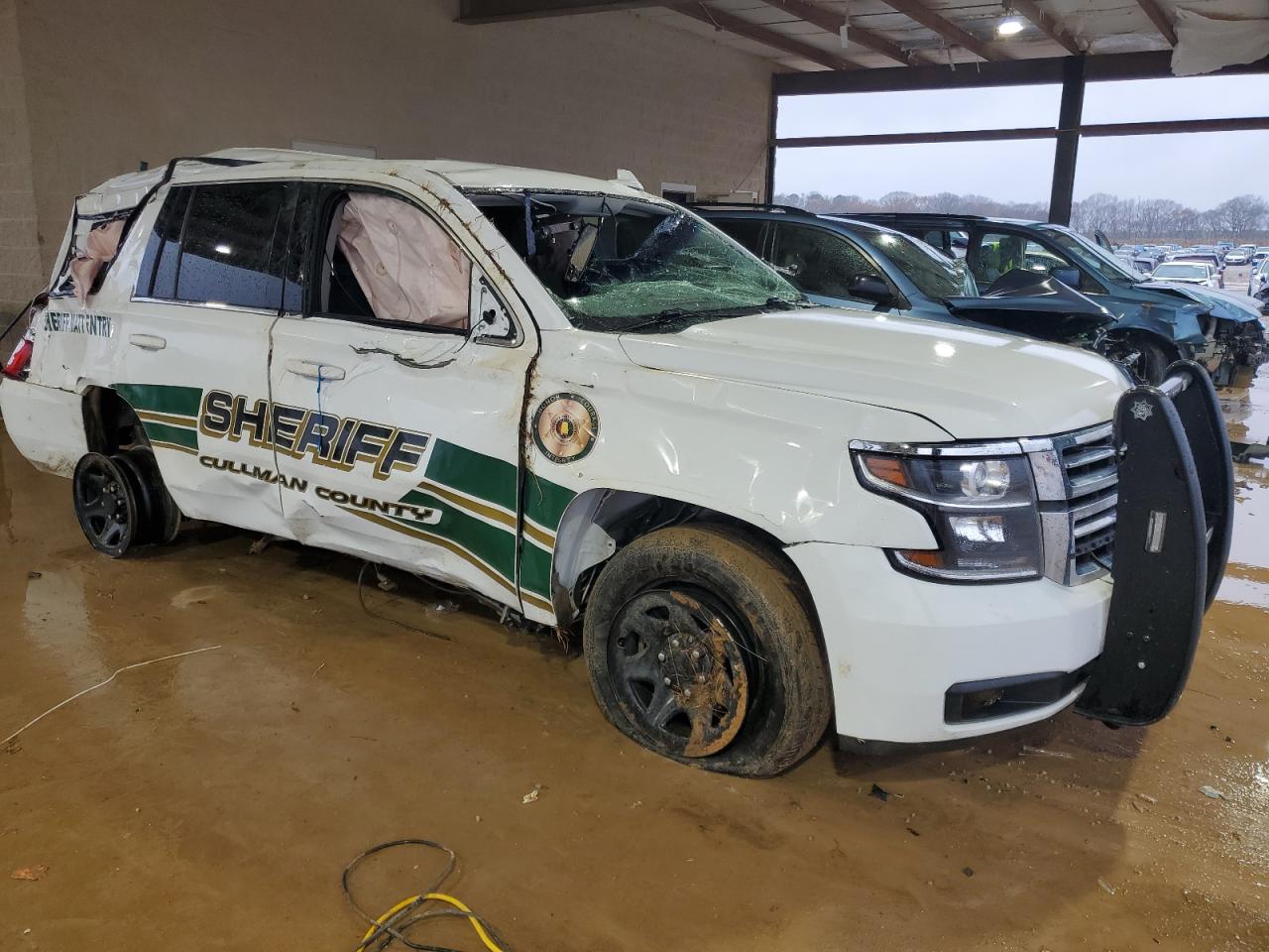 2020 Chevrolet Tahoe VIN 1GNLCDEC0LR297115 Copart auction photo, rollover damage thumbnail 4