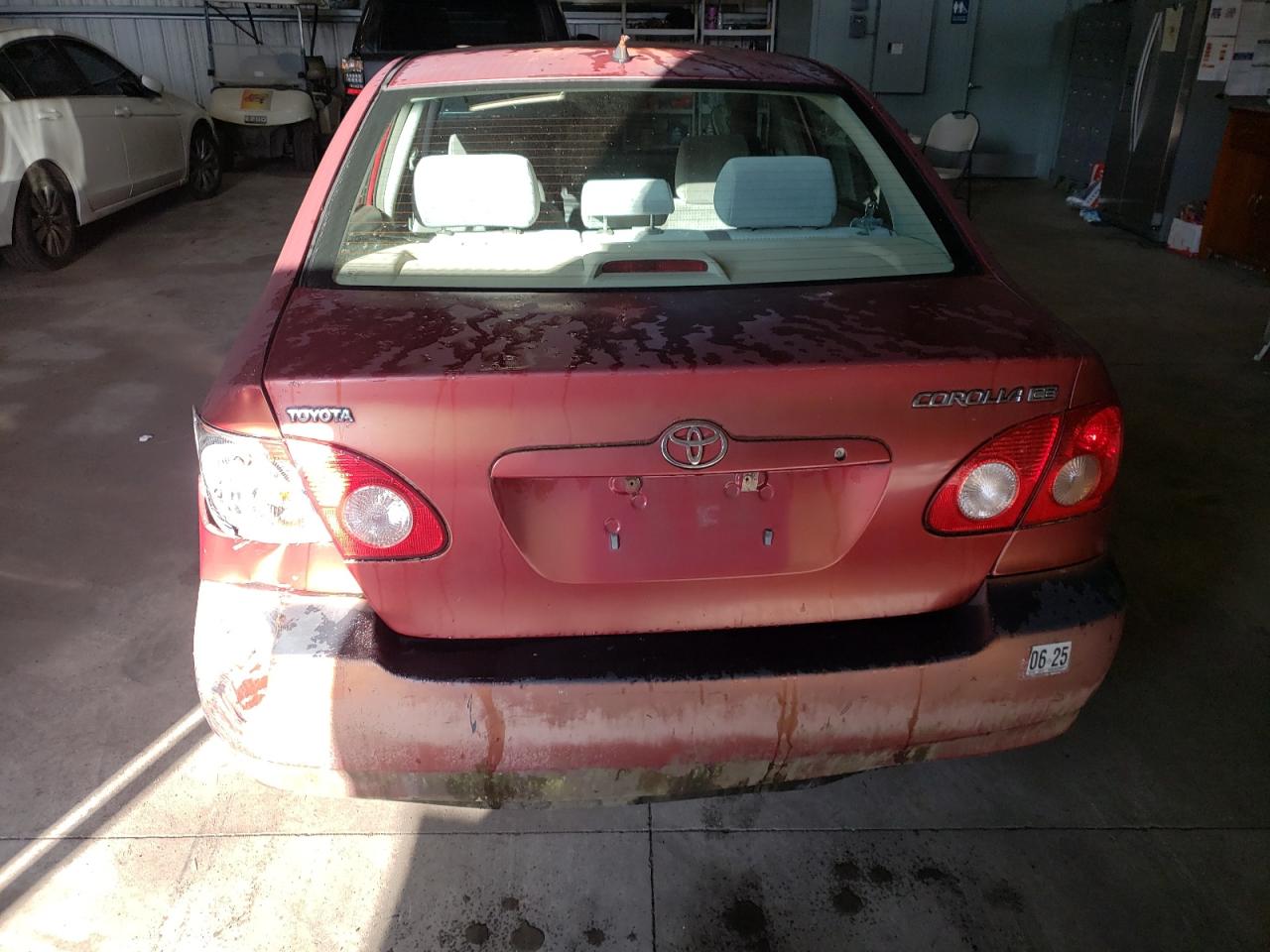 2006 Toyota Corolla VIN 1NXBR32E46Z688221 Copart auction photo, rear end damage thumbnail 6