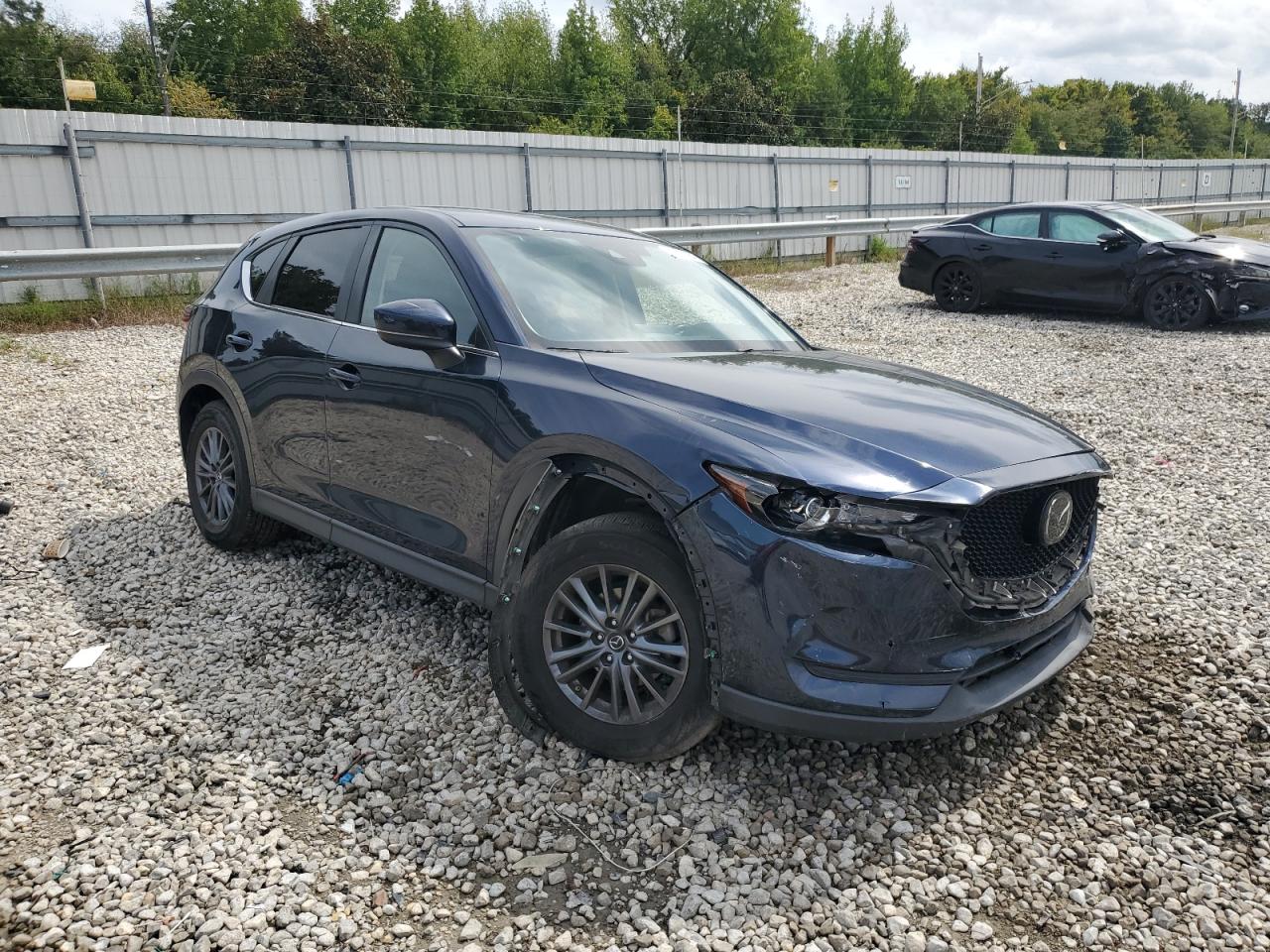 2020 Mazda CX-5 VIN JM3KFACM4L0775425 Copart auction photo, side damage thumbnail 4