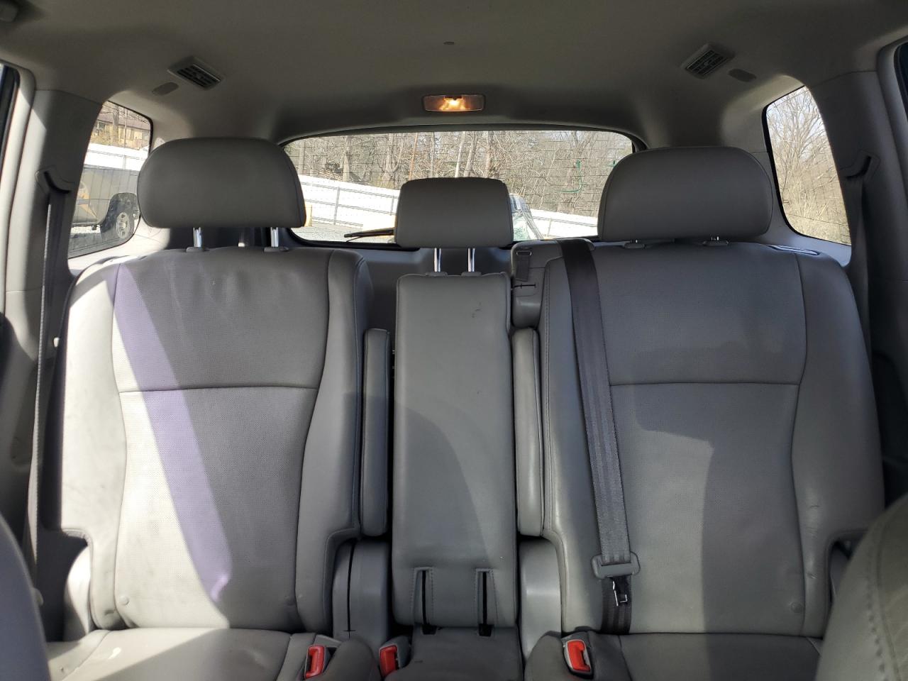 2013 Toyota Highlander VIN 5TDDK3EHXDS220759 Copart auction photo, rear end / undercarriage damage thumbnail 10