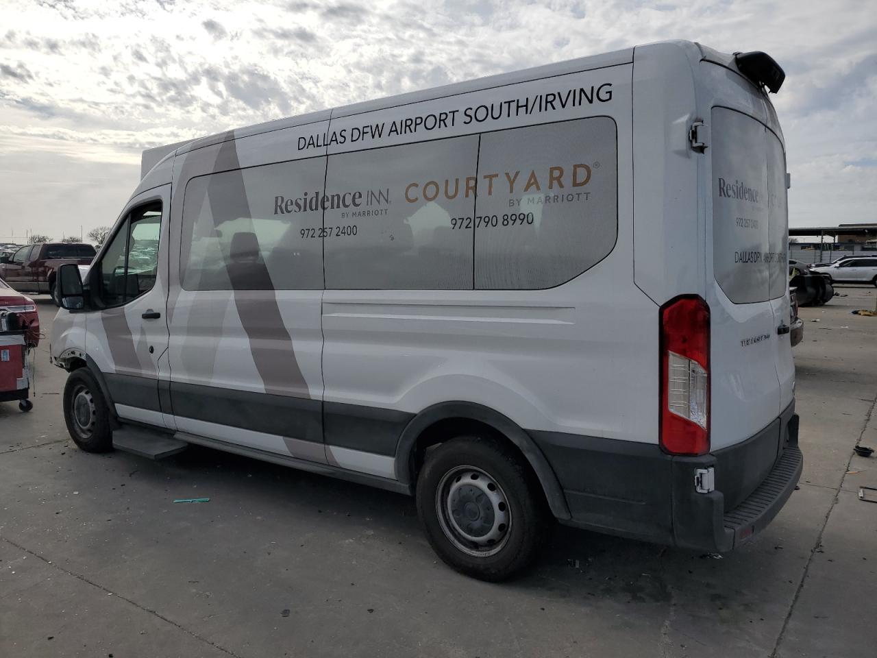 2023 Ford Transit VIN 1FBAX2C88PKB89190 Copart auction photo, front end damage thumbnail 2