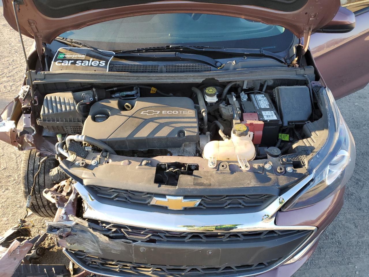 2021 Chevrolet Spark VIN KL8CD6SA2MC743556 Copart auction photo, front end / minor dent/scratches damage thumbnail 12