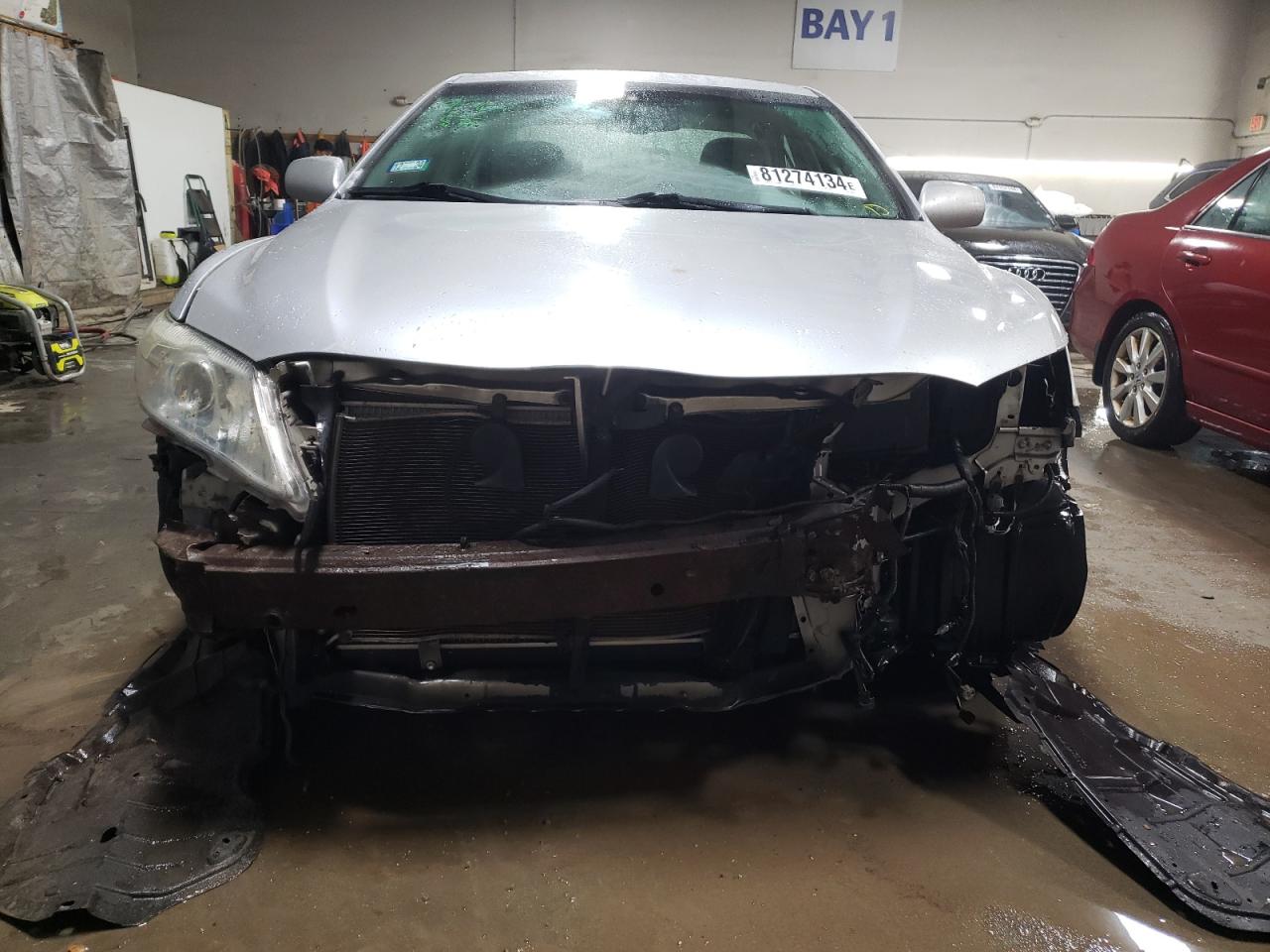 2010 Toyota Camry VIN 4T1BK3EK1AU098895 Copart auction photo, front end / side damage thumbnail 5