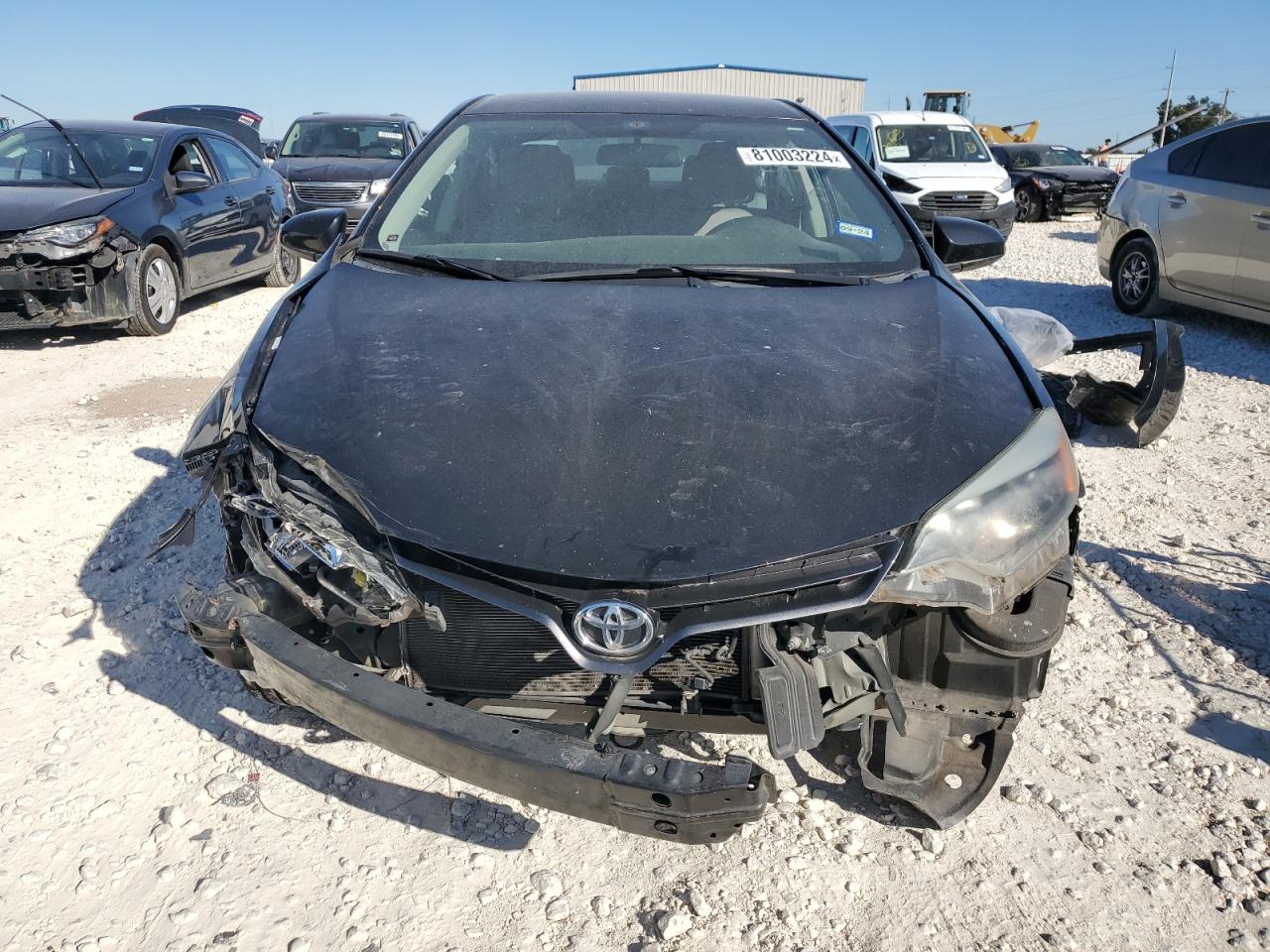 2015 Toyota Corolla VIN 2T1BURHE1FC276767 Copart auction photo, front end damage thumbnail 5