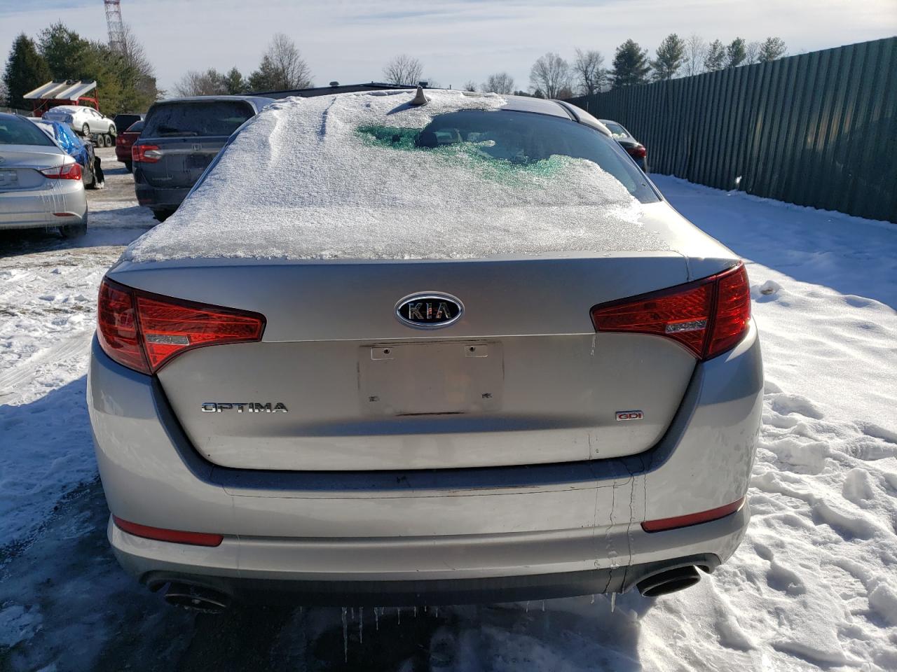 2012 KIA Optima VIN KNAGM4A7XC5279628 Copart auction photo, mechanical / minor dent/scratches damage thumbnail 6