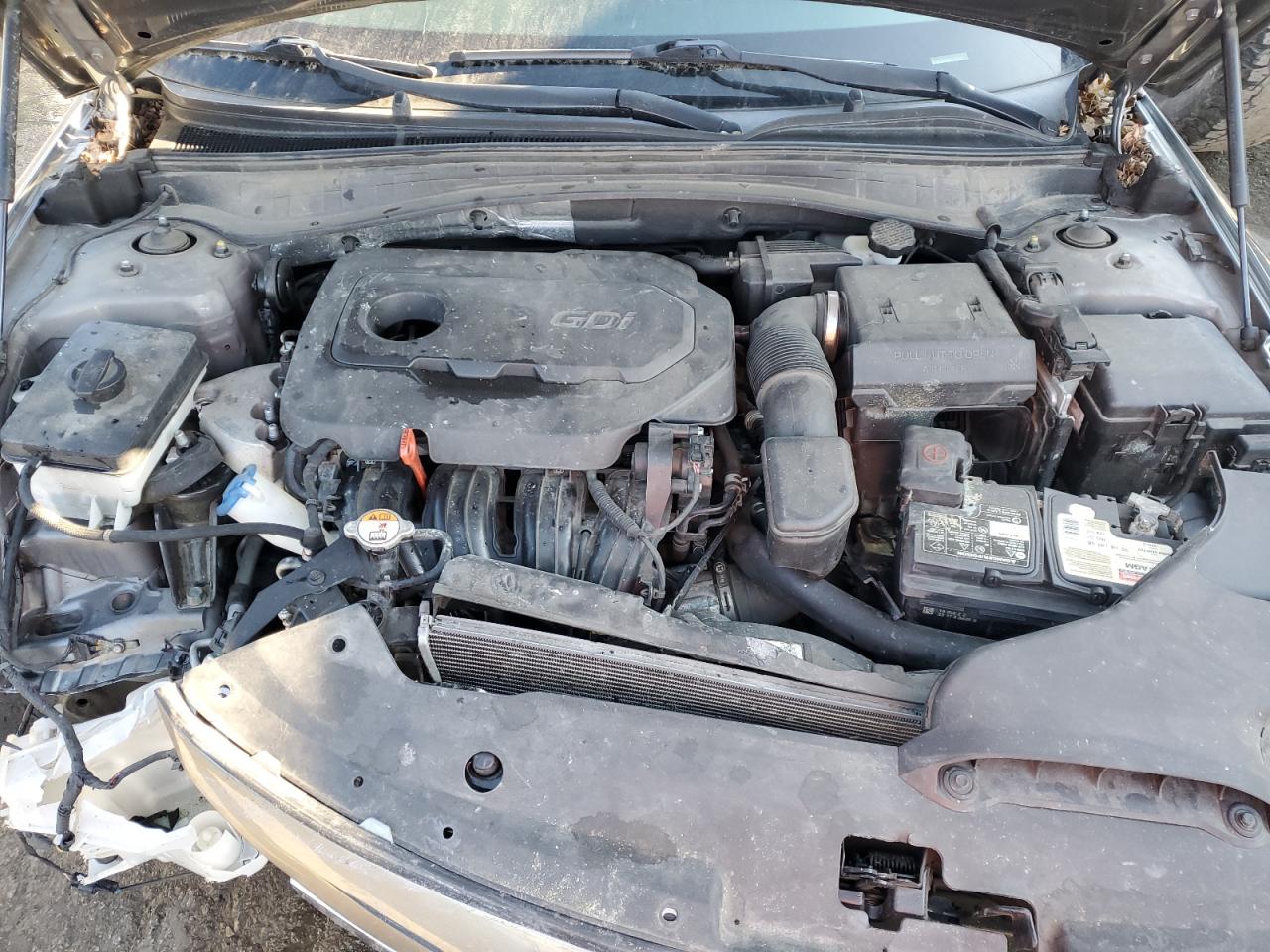 2018 KIA Optima VIN 5XXGU4L30JG188289 Copart auction photo, front end / rear end damage thumbnail 11
