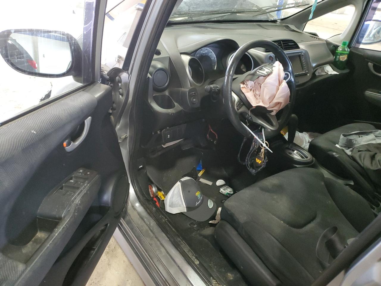 2010 Honda Fit VIN JHMGE8H69AS002454 Copart auction photo, front end / undercarriage damage thumbnail 8