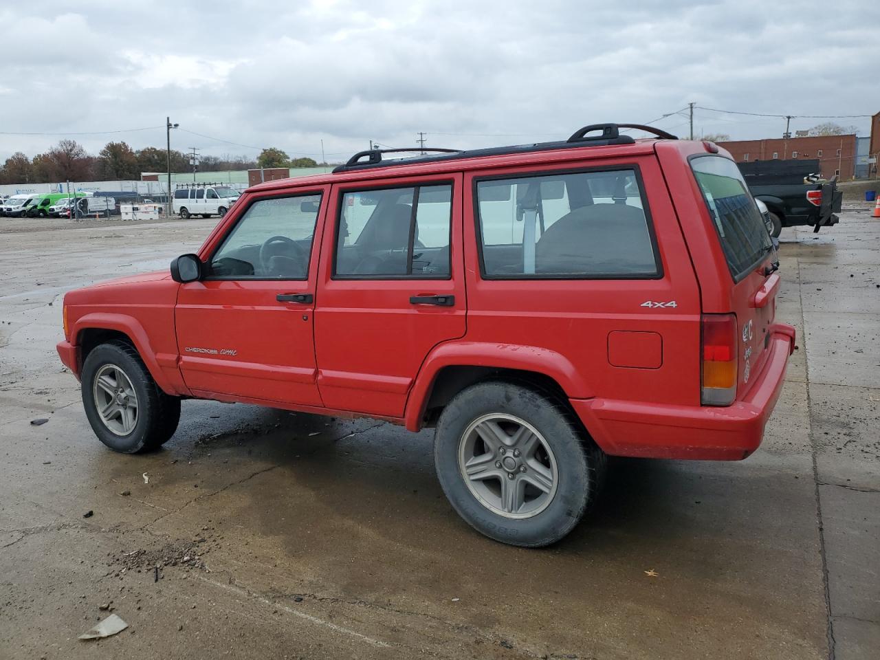 2000 Jeep Cherokee VIN 1J4FF58SXYL186517 Copart auction photo, minor dent/scratches damage thumbnail 2