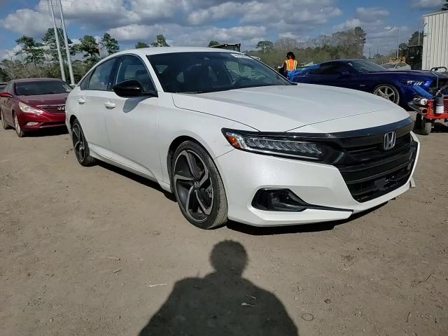 2022 Honda Accord VIN 1HGCV1F35NA119526 Copart auction photo, side damage thumbnail 10