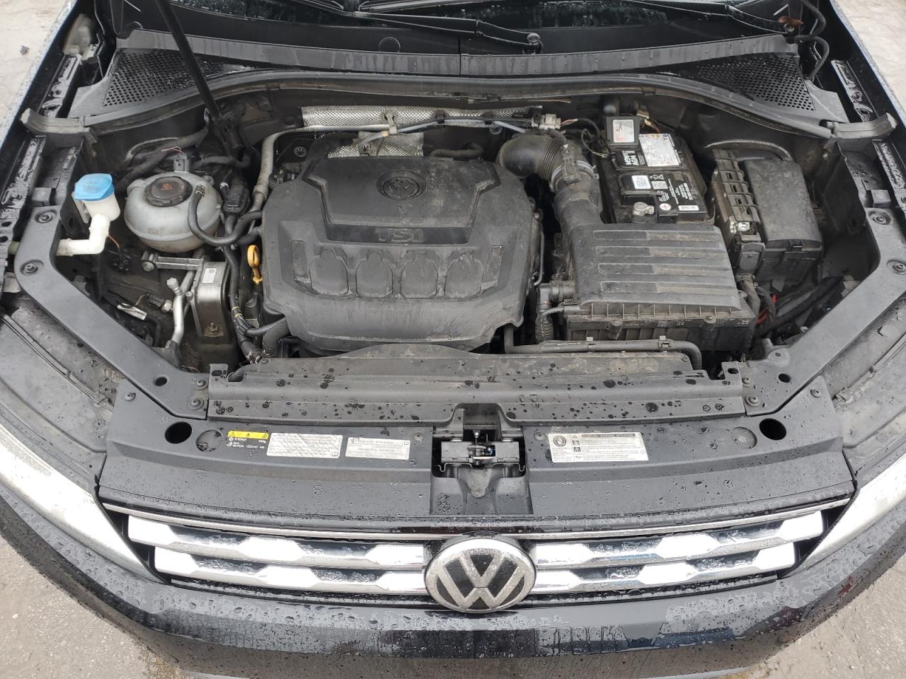 2018 Volkswagen Tiguan VIN 3VV2B7AX7JM025386 Copart auction photo, side damage thumbnail 12
