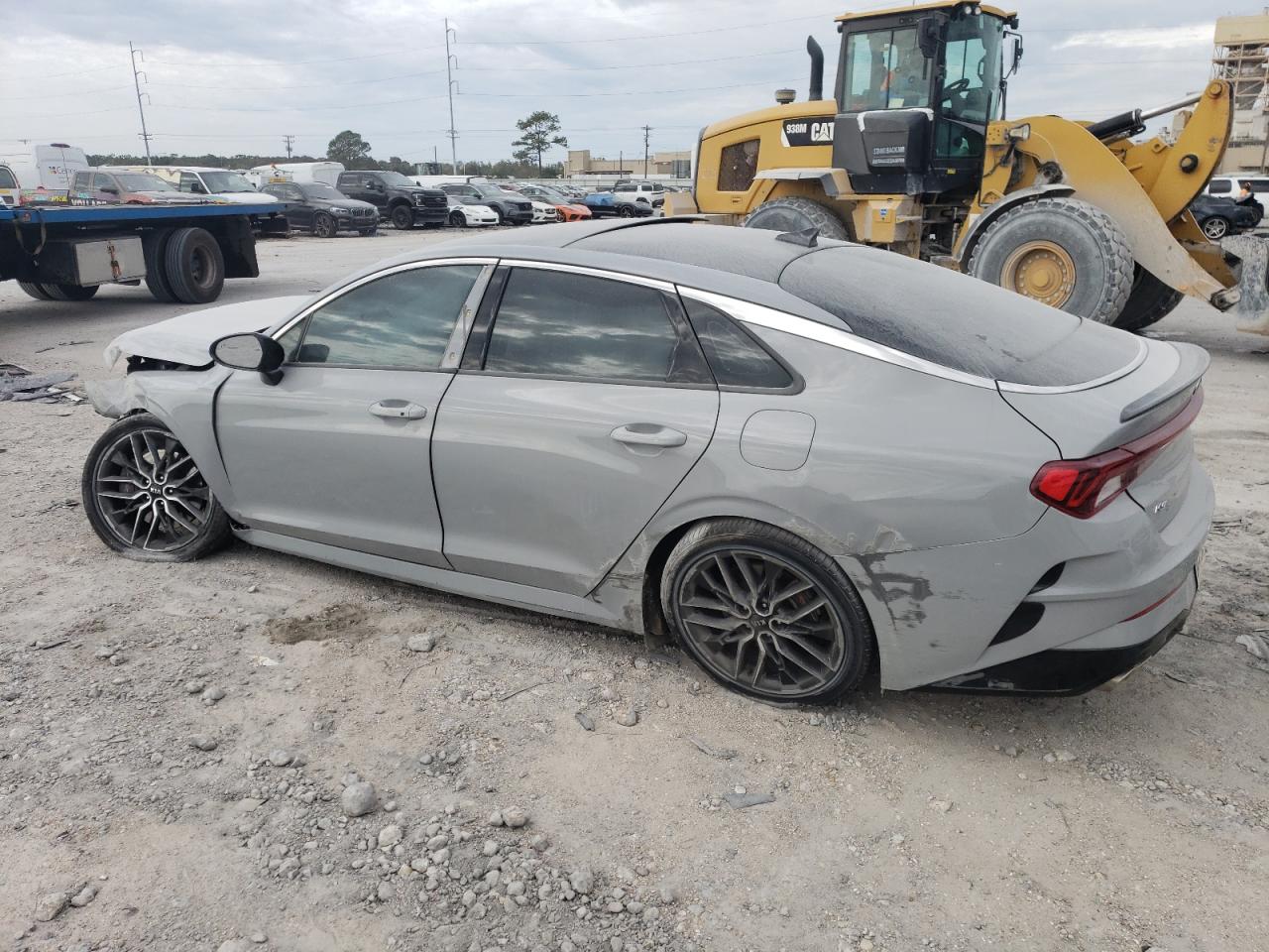 2021 KIA K5 VIN 5XXG44J80MG081052 Copart auction photo, all over damage thumbnail 2