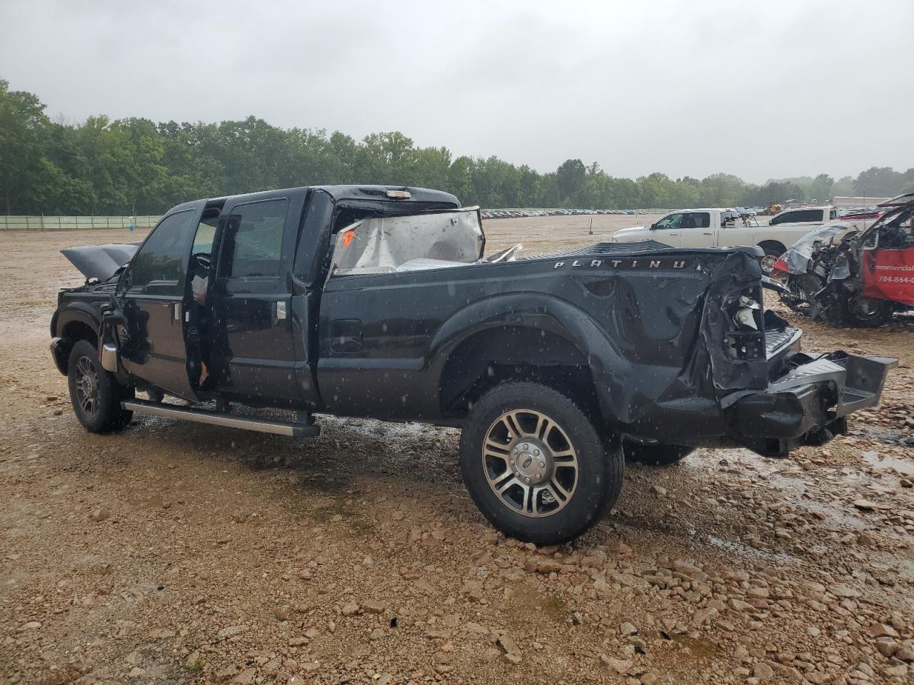 2015 Ford F350 VIN 1FT8W3BT5FEA33193 Copart auction photo, all over damage thumbnail 2