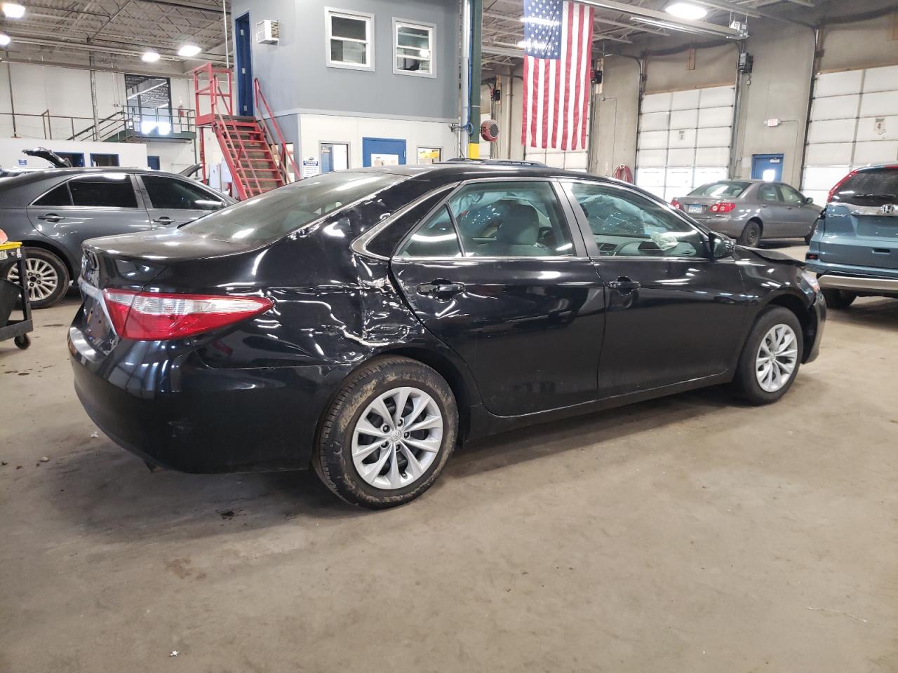 2017 Toyota Camry VIN 4T1BF1FK1HU790172 Copart auction photo, front end / side damage thumbnail 3