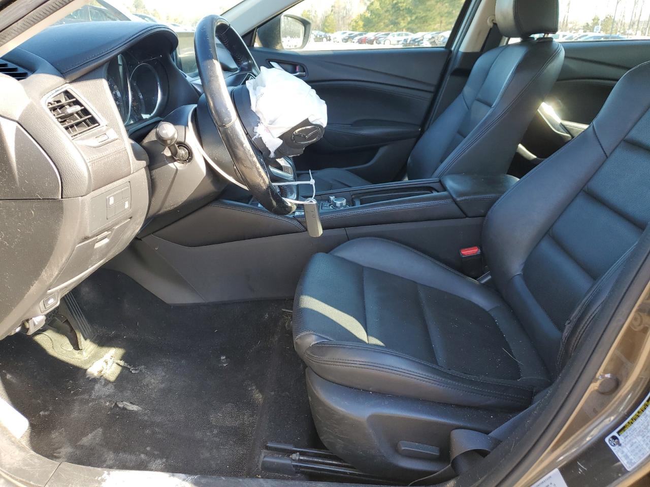 2017 Mazda 6 VIN JM1GL1V56H1109648 Copart auction photo, front end damage thumbnail 7