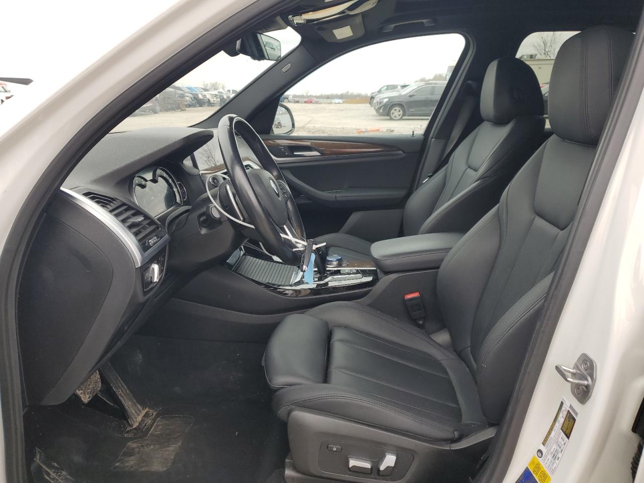 2019 BMW X3 VIN 5UXTR7C50KLF25081 Copart auction photo, rear end damage thumbnail 7