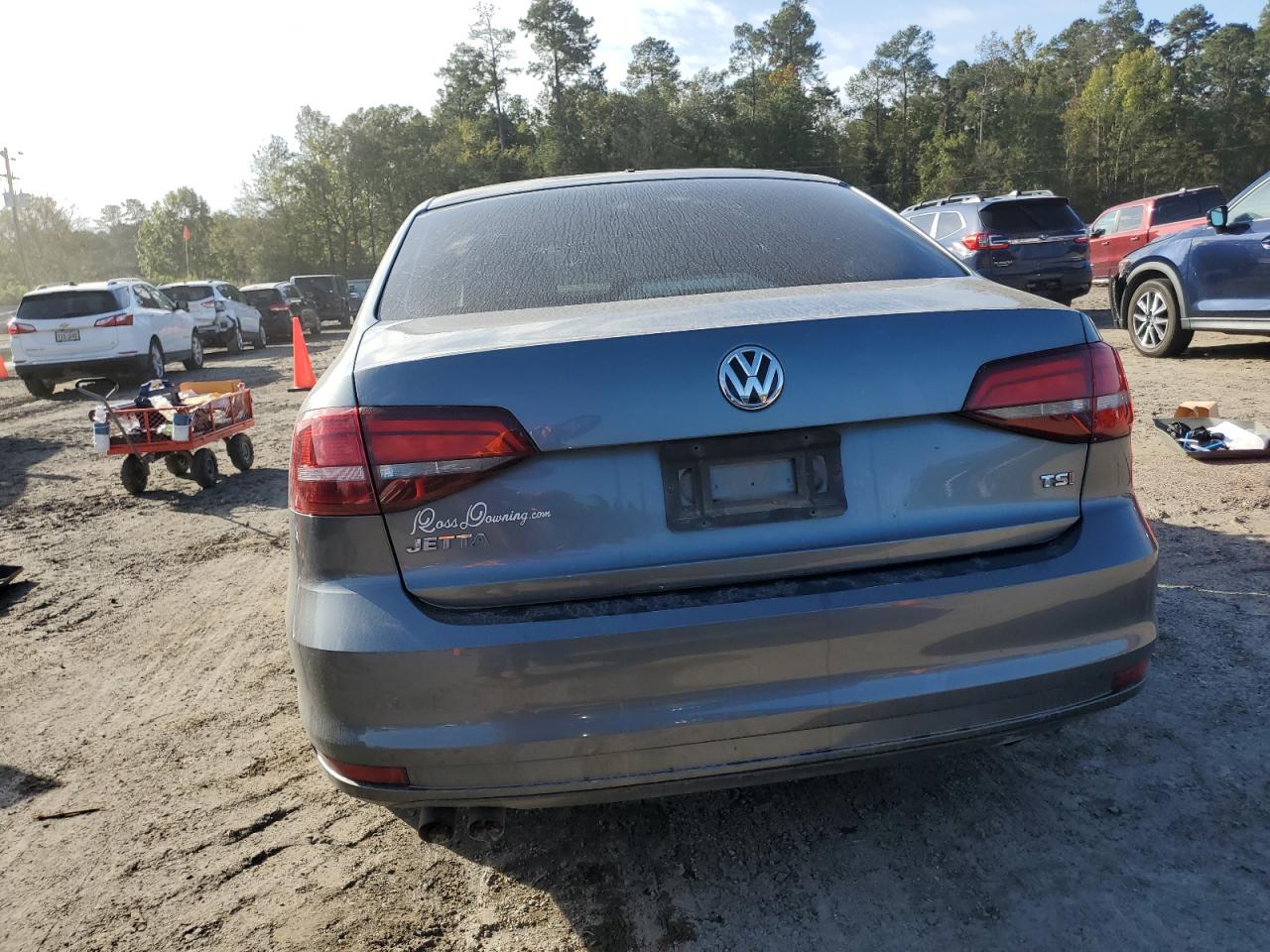 2016 Volkswagen Jetta VIN 3VW267AJXGM366303 Copart auction photo, side damage thumbnail 6