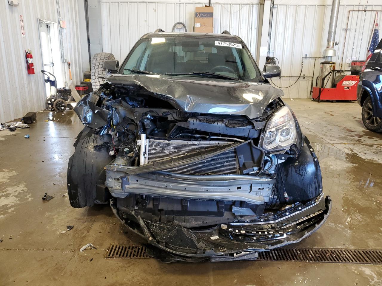 2017 Chevrolet Equinox VIN 2GNALCEK6H1548017 Copart auction photo, front end damage thumbnail 5