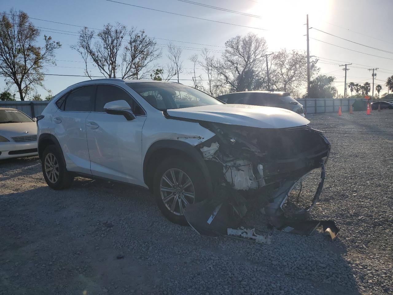 2020 Lexus NX VIN JTJDARBZ4L5010176 Copart auction photo, front end damage thumbnail 4