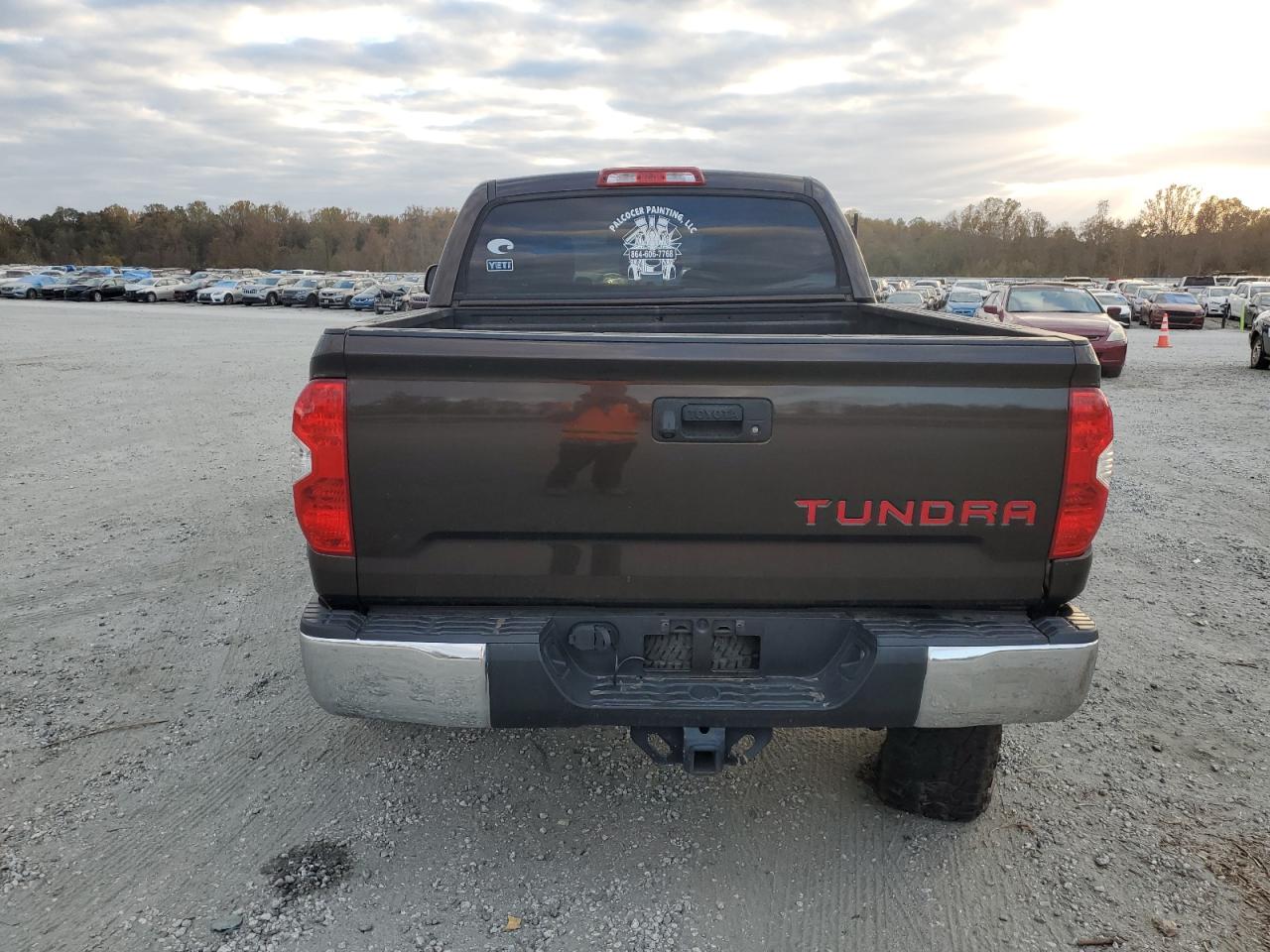 2018 Toyota Tundra VIN 5TFHW5F17JX721973 Copart auction photo, all over damage thumbnail 6