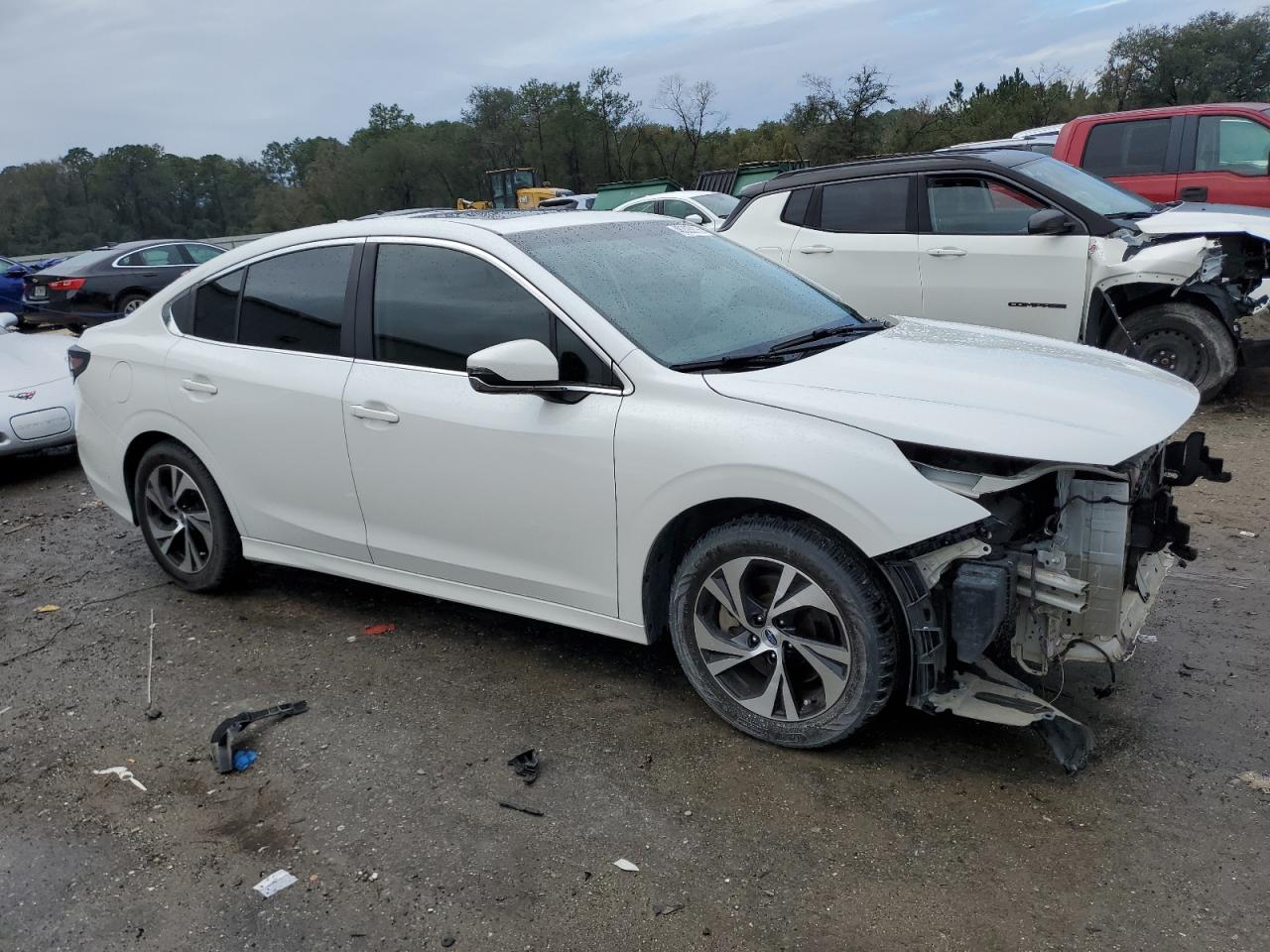 2020 Subaru Legacy VIN 4S3BWAE61L3031061 Copart auction photo, front end damage thumbnail 4