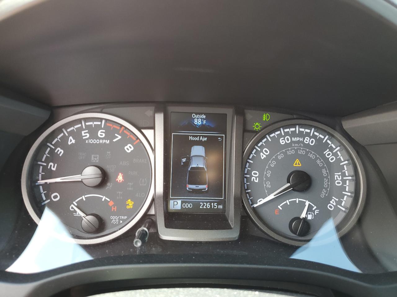 2022 Toyota Tacoma VIN 3TMAZ5CN5NM177159 Copart auction photo, front end damage thumbnail 9