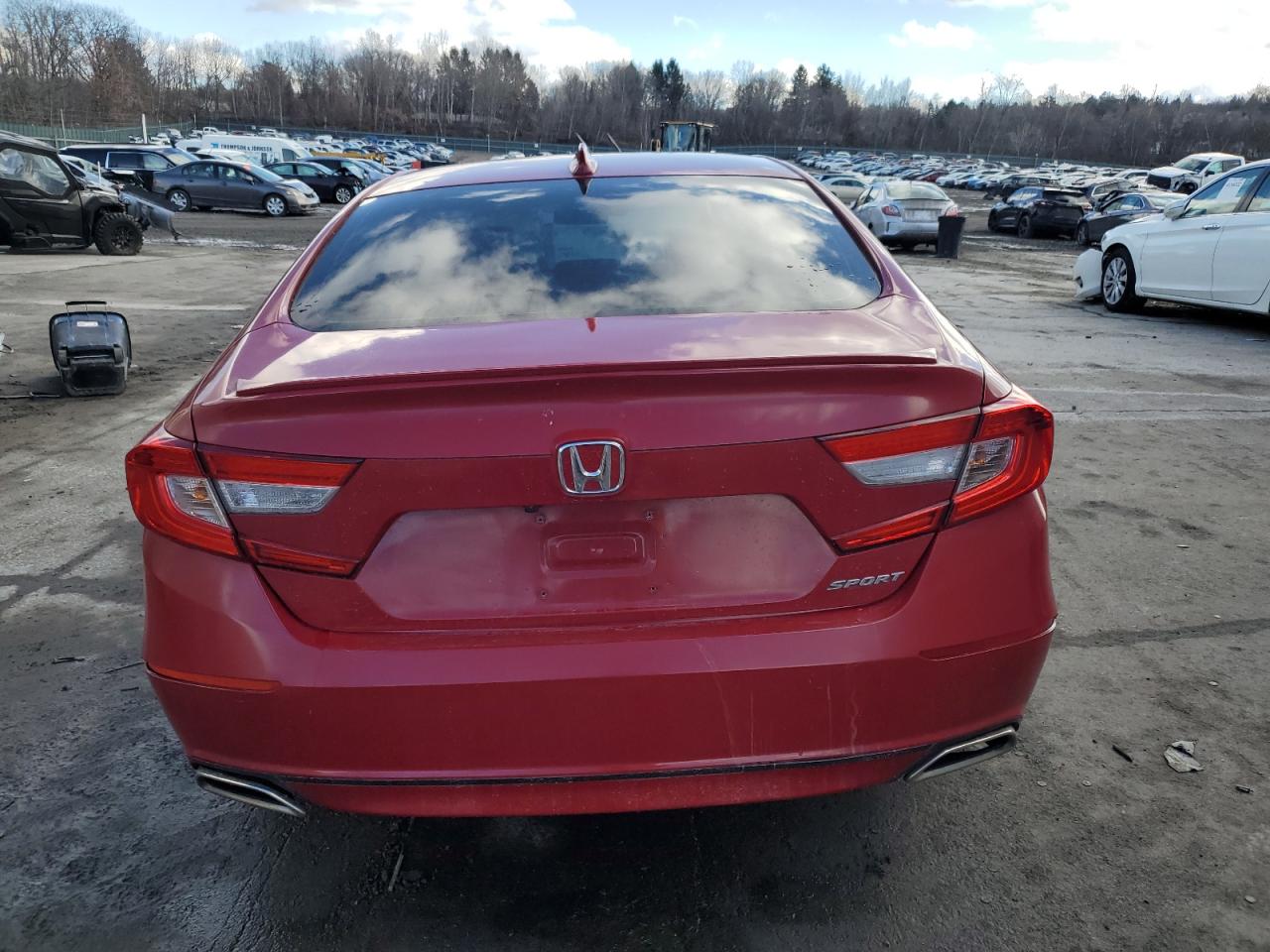2018 Honda Accord VIN 1HGCV1F33JA134164 Copart auction photo, front end / undercarriage damage thumbnail 6
