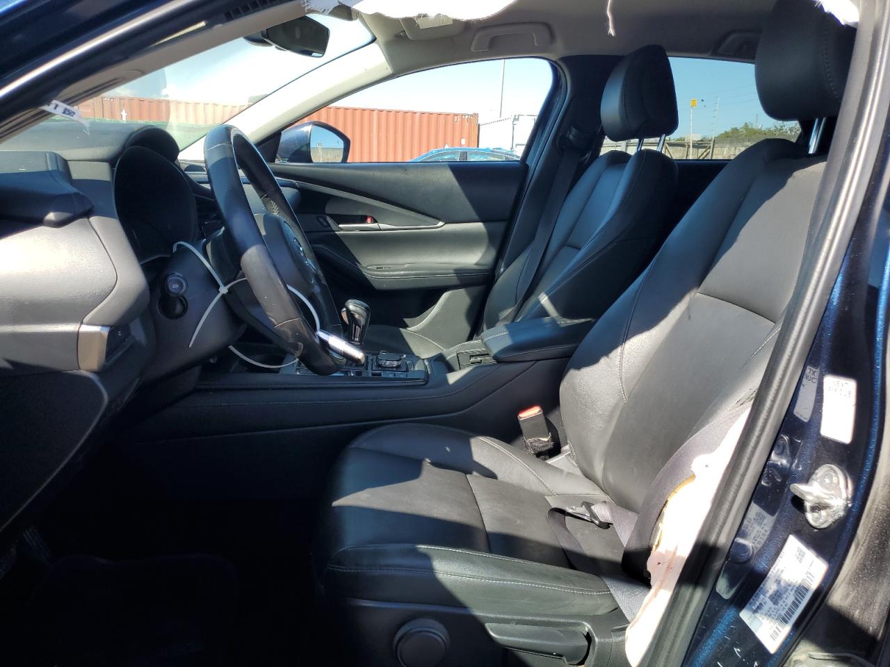 2021 Mazda CX-30 VIN 3MVDMBBL4MM254580 Copart auction photo, side damage thumbnail 7