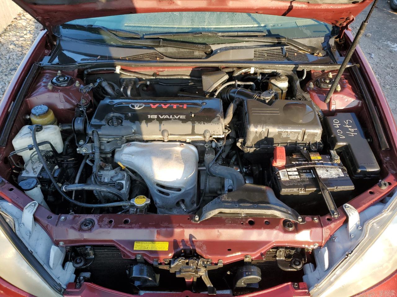 2003 Toyota Camry VIN 4T1BE30K13U141794 Copart auction photo, rear end / front end damage thumbnail 11