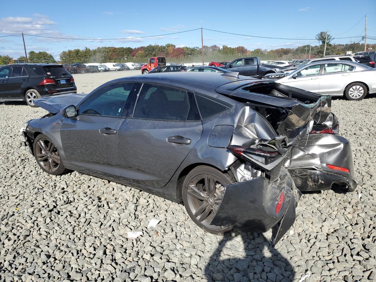 2024 Acura Integra VIN 19UDE4H37RA021204 Copart auction photo, all over damage thumbnail 2