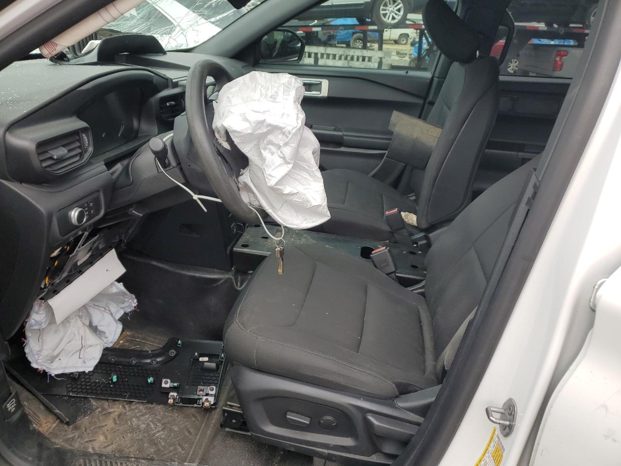 2020 Ford Explorer VIN 1FM5K8AB4LGA82935 Copart auction photo, all over damage thumbnail 7