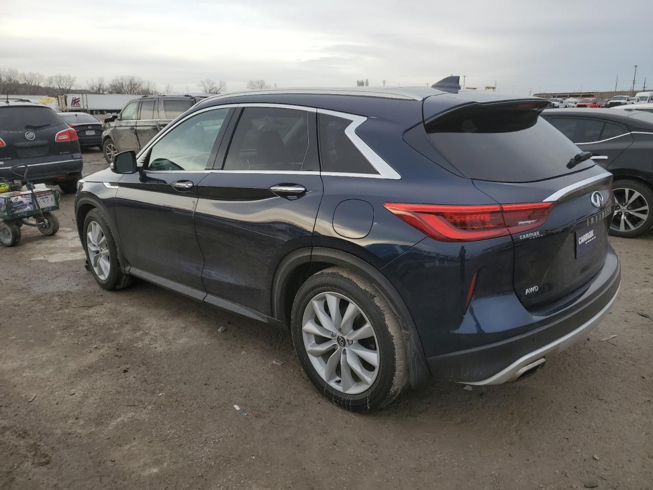 2019 Infiniti QX50 VIN 3PCAJ5M31KF126942 Copart auction photo, front end damage thumbnail 2