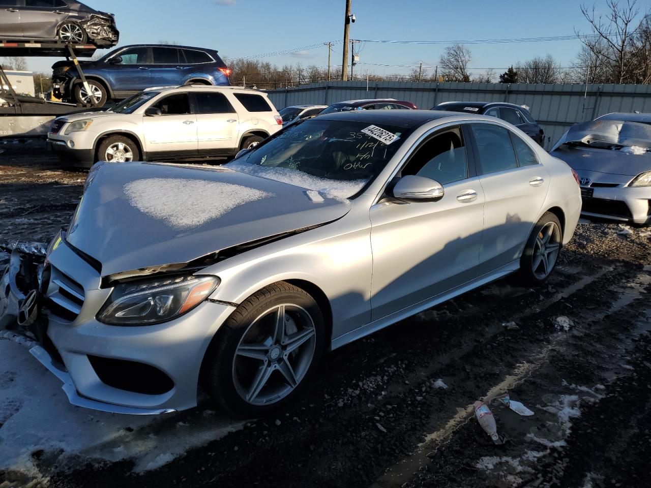 2015 Mercedes-Benz C-klasse VIN 55SWF4KB5FU028514