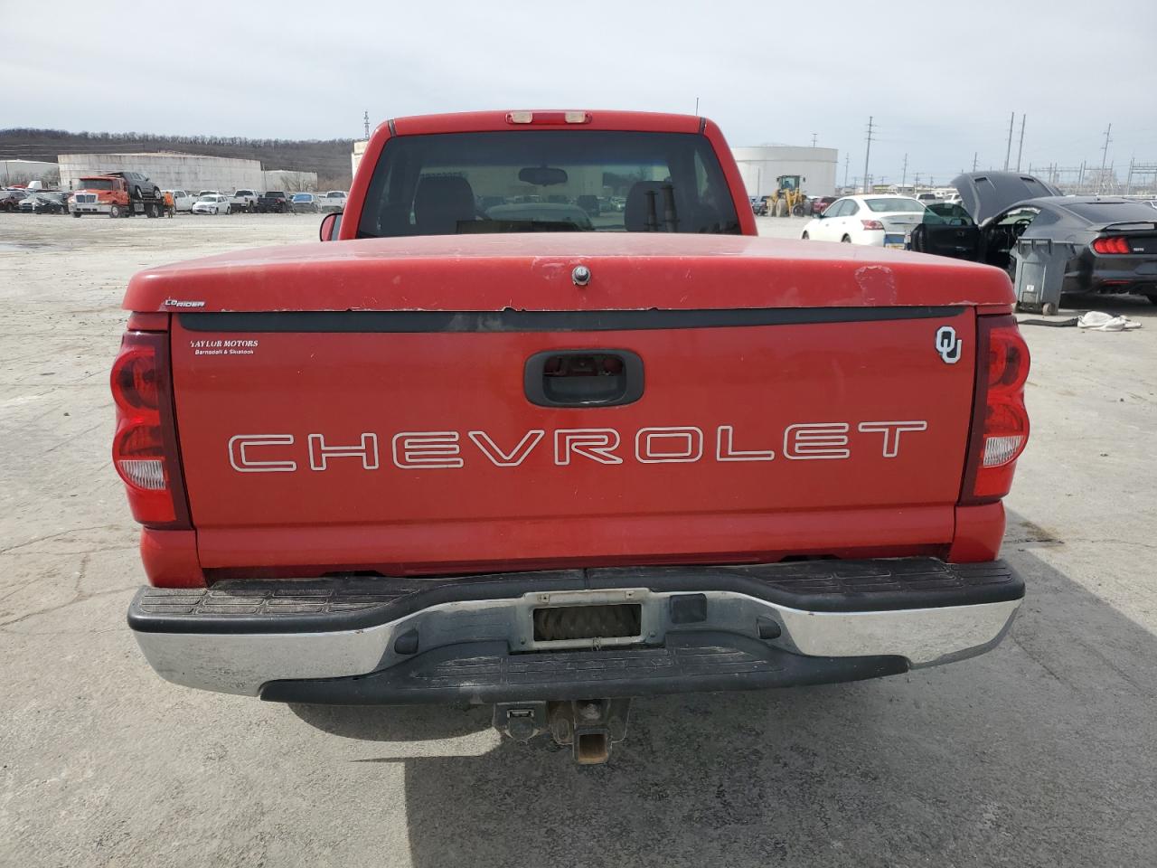 2003 Chevrolet Silverado VIN 1GCEK14T43Z284324 Copart auction photo, side damage thumbnail 6