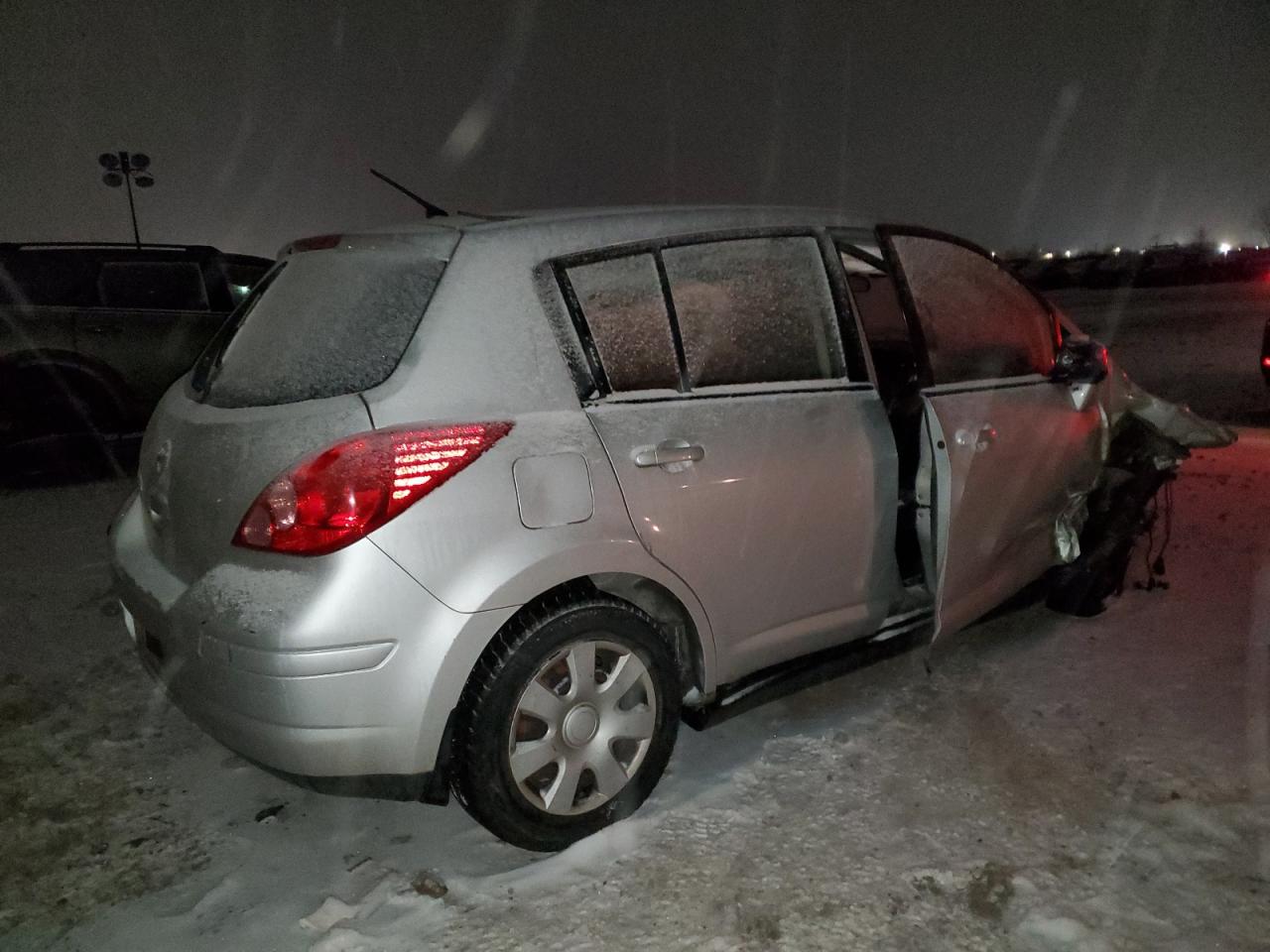 2012 Nissan Versa VIN 3N1BC1CP3CK227049 Copart auction photo, front end / side damage thumbnail 3