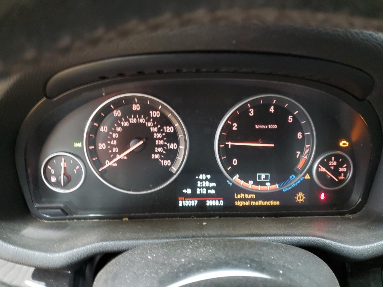 2012 BMW X3 VIN 5UXWX5C5XCL723253 Copart auction photo, front end / rejected repair damage thumbnail 9
