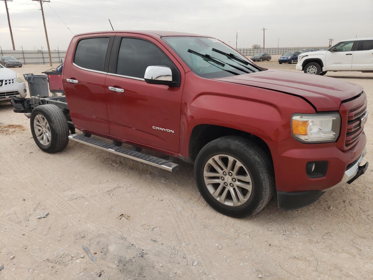 2016 GMC Canyon VIN 1GTG5DE33G1372785 Copart auction photo, rear end damage thumbnail 4