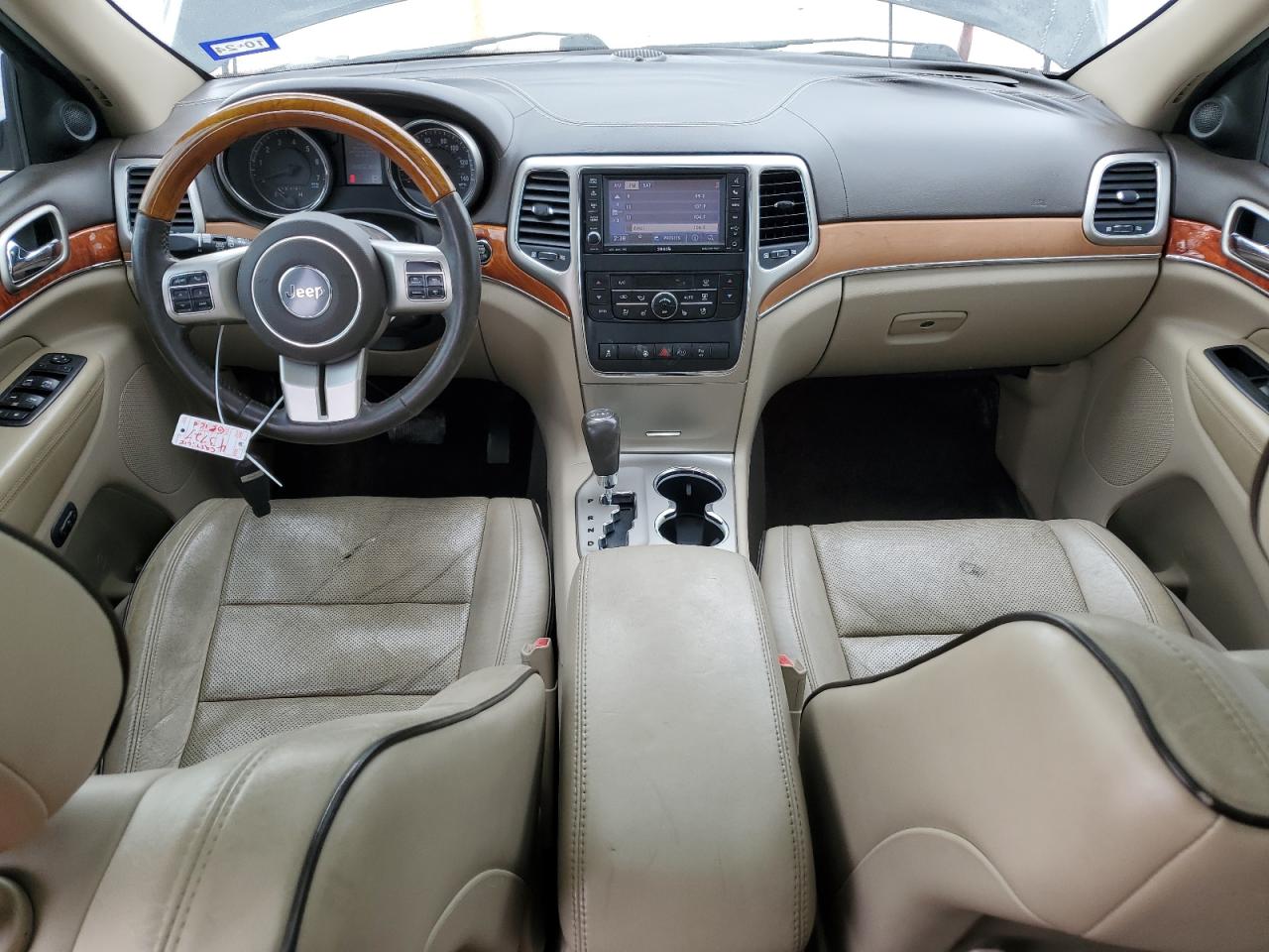 2012 Jeep Grand Cherokee VIN 1C4RJECG1CC125473 Copart auction photo, front end damage thumbnail 8