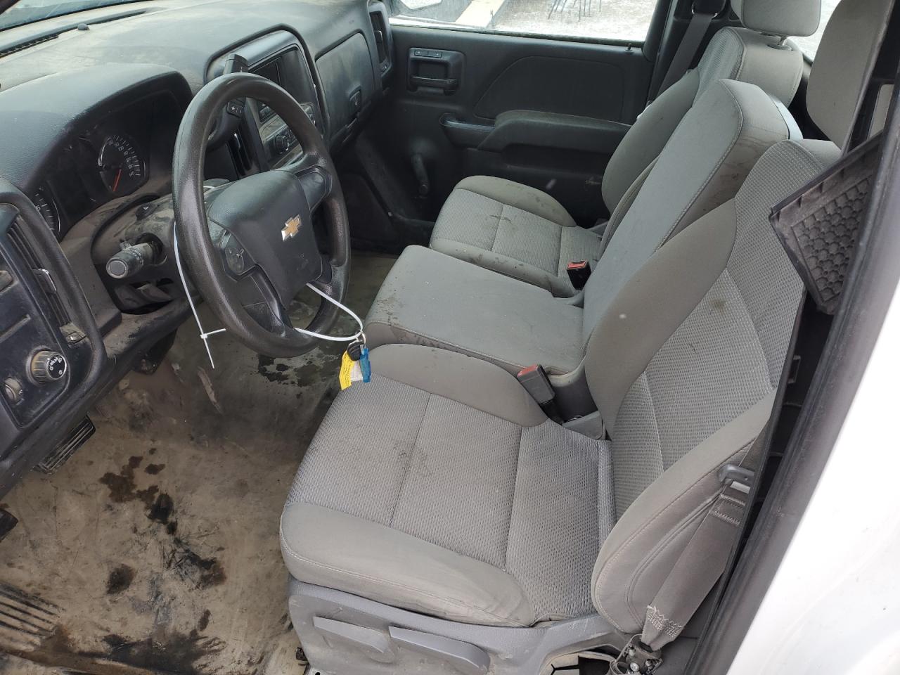 2015 Chevrolet Silverado VIN 1GCNCPEH1FZ170814 Copart auction photo, side damage thumbnail 7