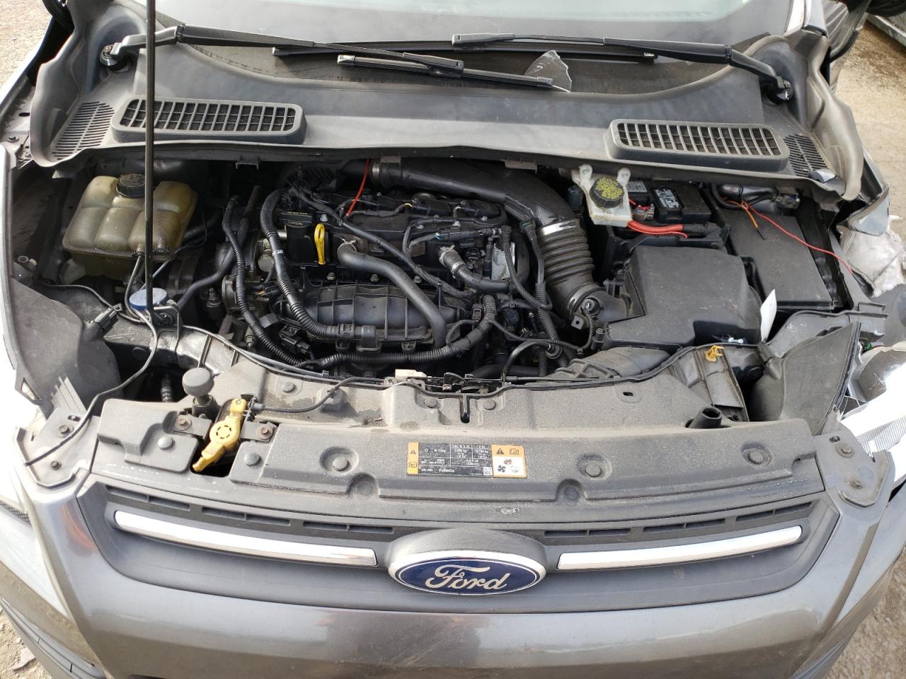 2015 Ford Escape VIN 1FMCU9GX4FUC13989 Copart auction photo, front end / minor dent/scratches damage thumbnail 12