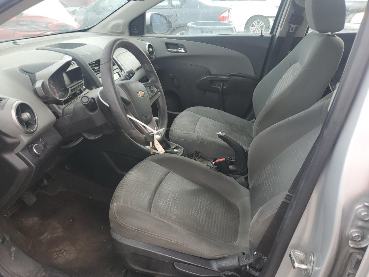 2014 Chevrolet Sonic VIN 1G1JB6SH0E4195501 Copart auction photo, rear end / front end damage thumbnail 7