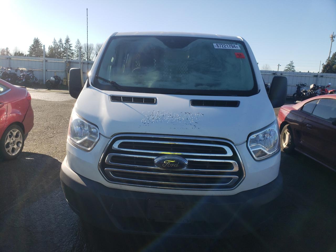 2017 Ford Transit VIN 1FTYR1ZM4HKB23529 Copart auction photo, all over damage thumbnail 5
