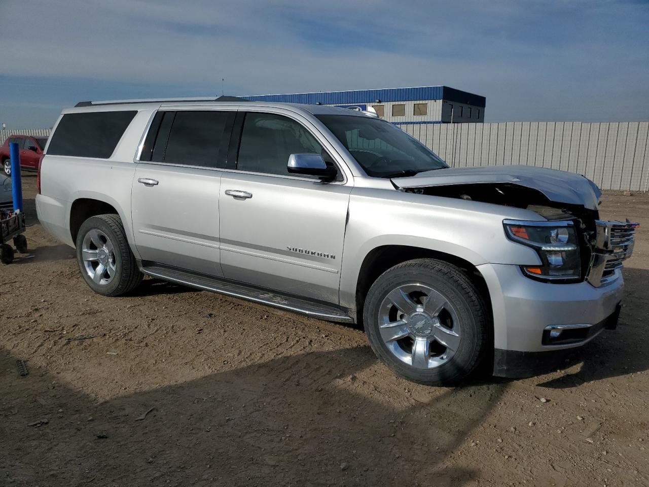 2017 Chevrolet Suburban VIN 1GNSKJKC0HR402146 Copart auction photo, front end damage thumbnail 4