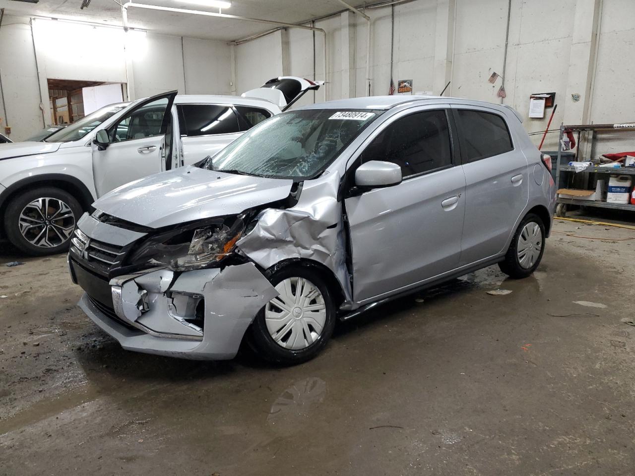 2022 Mitsubishi Mirage VIN ML32AUHJ4NH000783