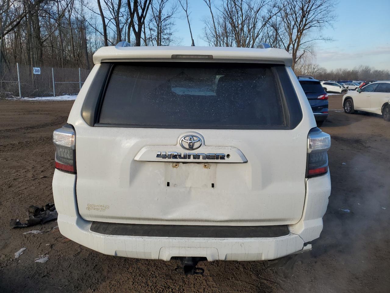 2016 Toyota 4Runner VIN JTEBU5JR6G5399609 Copart auction photo, rear end damage thumbnail 6