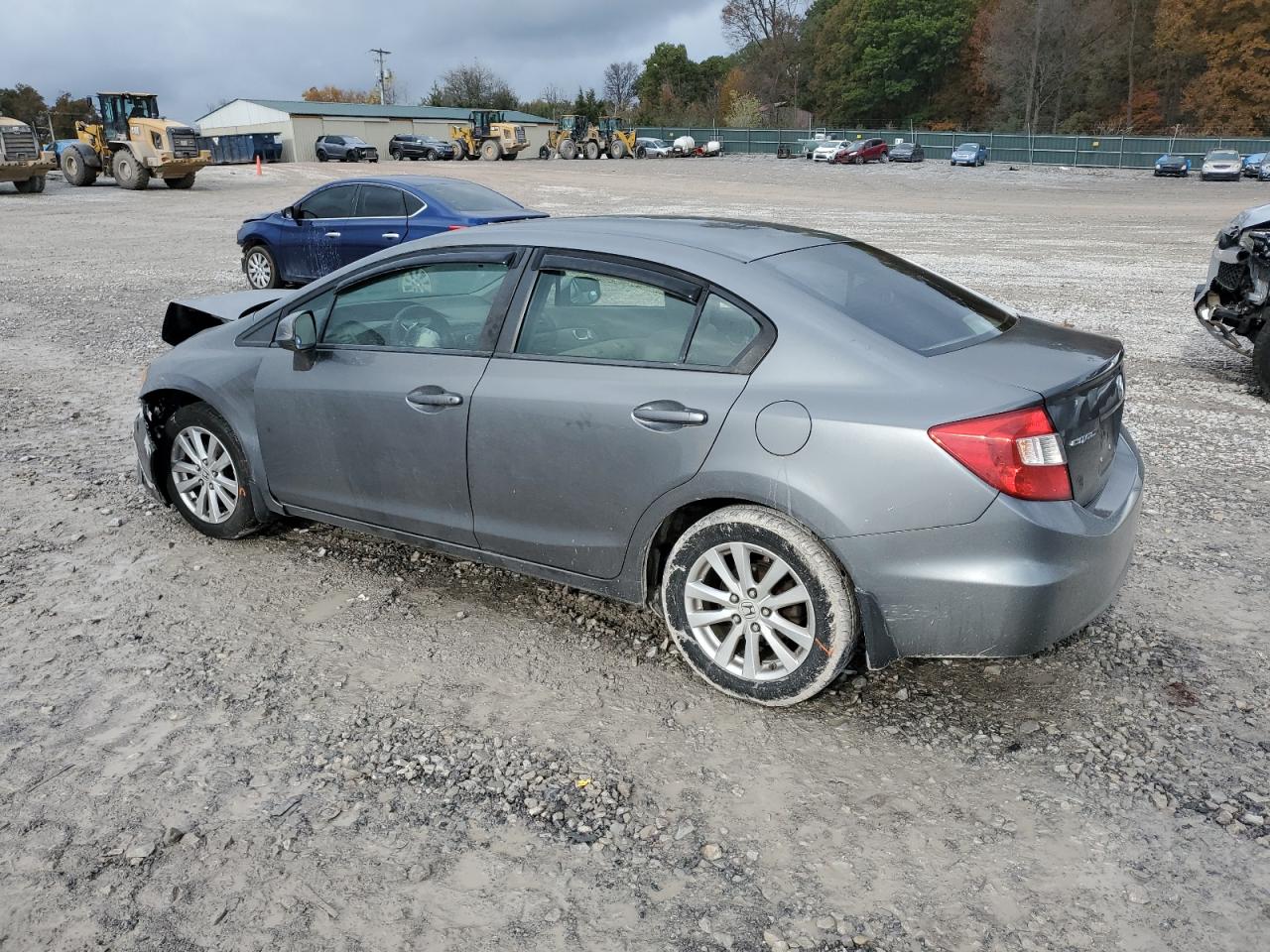 2012 Honda Civic VIN JHMFB2F88CS002390 Copart auction photo, front end damage thumbnail 2