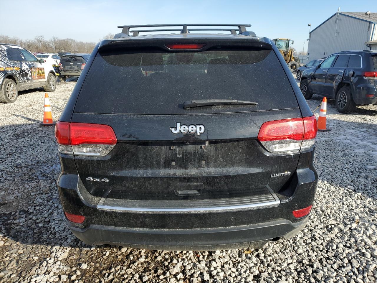 2019 Jeep Grand Cherokee VIN 1C4RJFBG1KC727778 Copart auction photo, side / rear end damage thumbnail 6