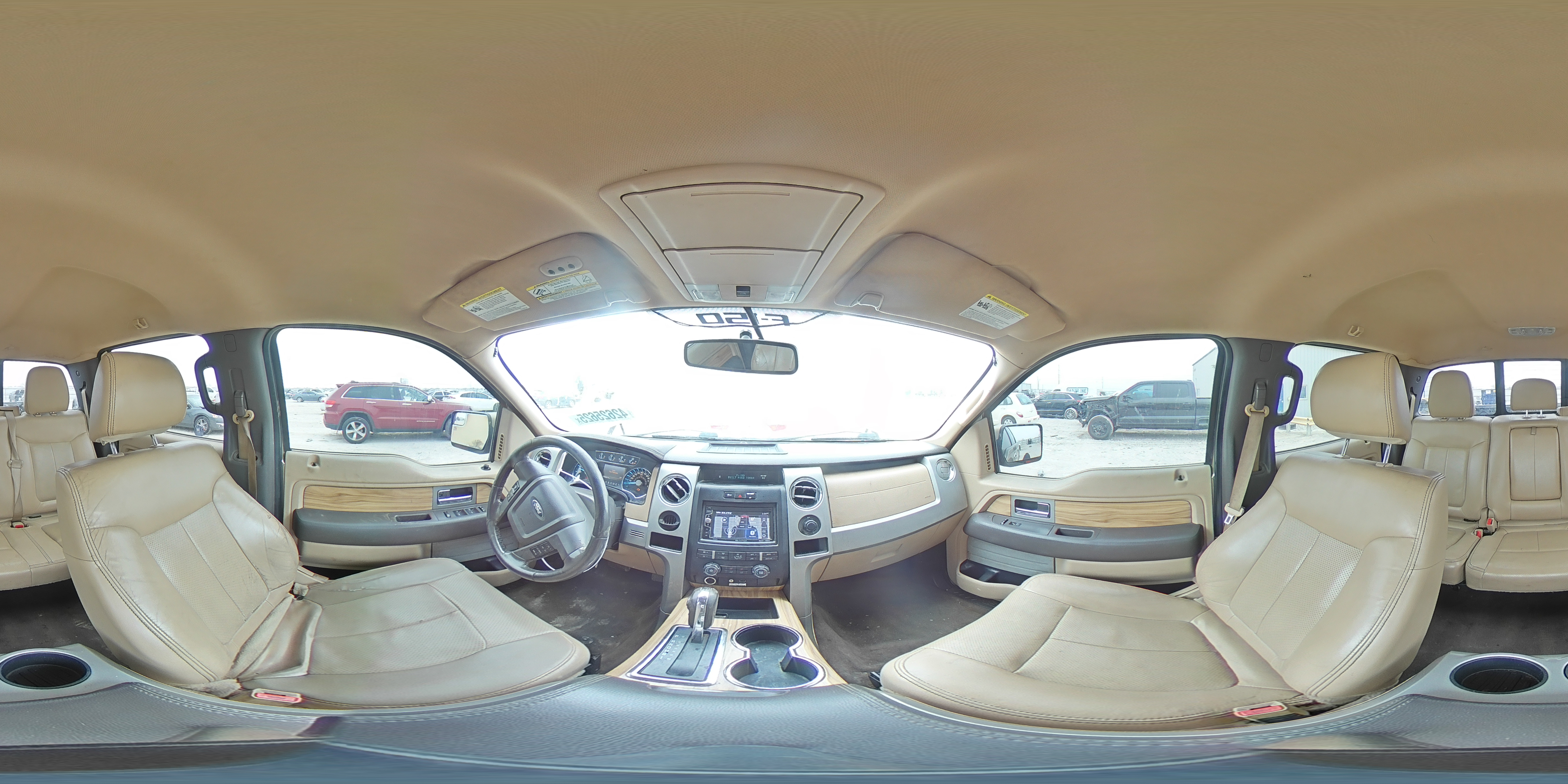 2011 Ford F-150 VIN 1FTFW1CT6BFA72664 Copart auction photo, rear end damage thumbnail 12