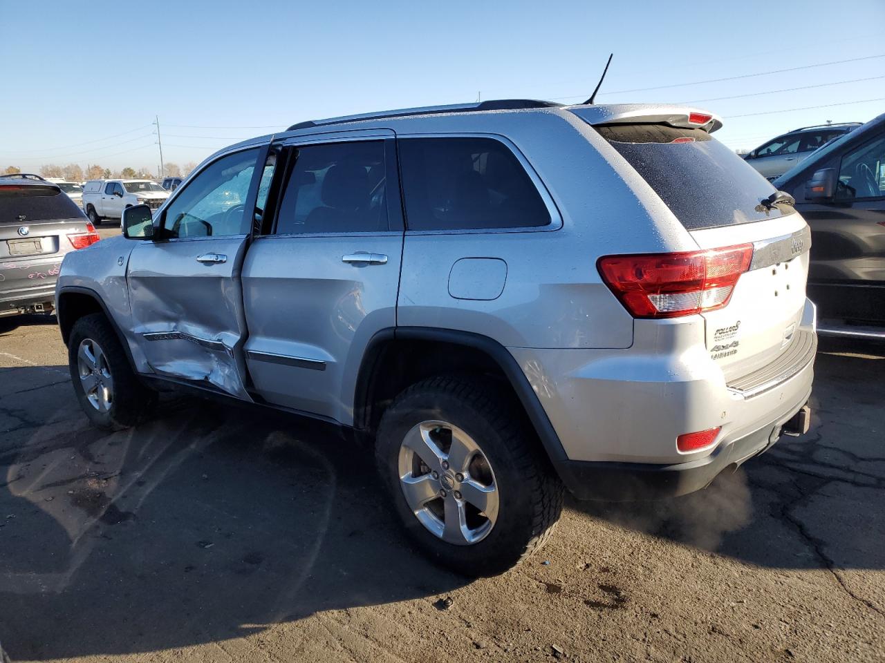2013 Jeep Grand Cherokee VIN 1C4RJFBT5DC581496 Copart auction photo, side damage thumbnail 2