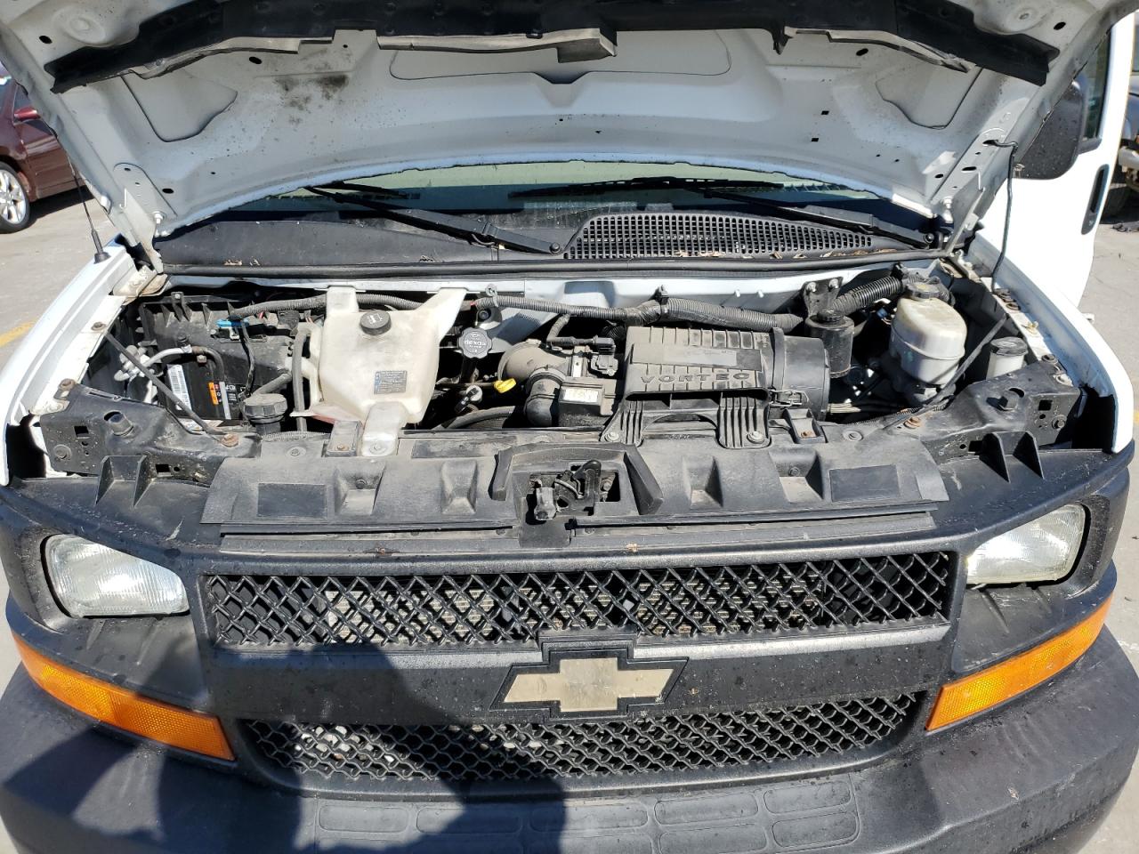 2017 Chevrolet Express VIN 1GCWGBFG7H1135696 Copart auction photo, rear end damage thumbnail 12