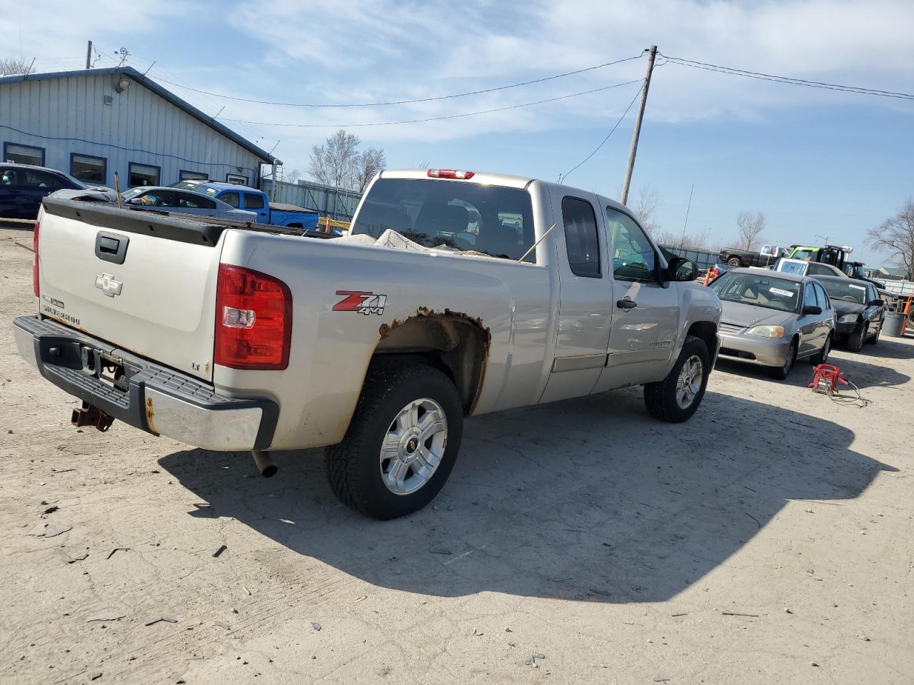 2008 Chevrolet Silverado VIN 1GCEK19048Z143470 Copart auction photo, all over damage thumbnail 3